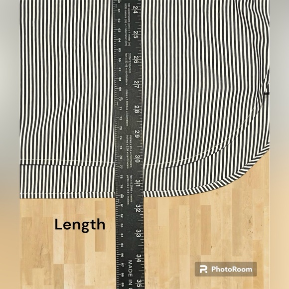 GAP Large Cotton Striped Long Sleeve Button Down Dress Shirt Work Casual - Picture 7 of 8